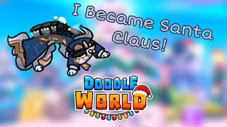I Became The Santa Claus Of Doodle World!!! Misprints, Skins & Tints! Roblox Doodle World