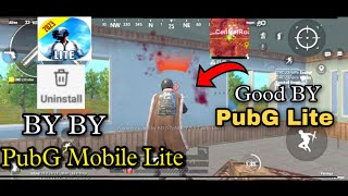 BY BY 😭PUBG MOBILE LITE