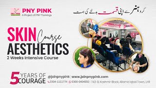 CERTIFIED SKIN AESTHETICS COURSE| PNY Pink | #skincare #skinspecialist #course #skills