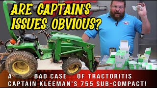 John Deere 755 Teardown - Yanmar Injectors & 3TNA72UK Diesel Engine Overhaul Kit for @CaptainKleeman