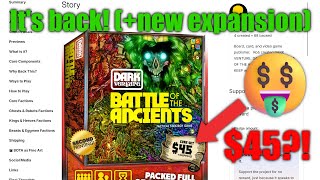 Dark Venture: Battle of the Ancients Kickstarter Walkthrough | RULES PDF AVAILABLE ON CAMPAIGN PAGE