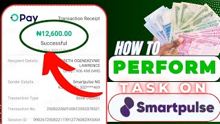 How To Perform Task On Smartpulse Online Earning Platform | (Step By Step Guide)