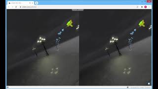 Play with Squirt Gun in the Rain.  WebXR with Input Controller Demo.