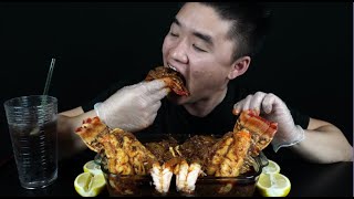 ASMR DESHELLED BLOVE SAUCE SEAFOOD BOIL MUKBANG EATING SOUNDS (No Talking) SER KONG ASMR