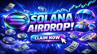 🚀 Solana Airdrop 2026 | Get Free SOL Crypto Tokens Now!