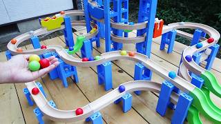 Marble Run Race☆TrixTrack 4 Slope Long Special Course