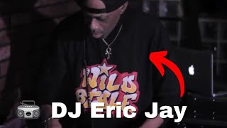 Hip-Hop Legends - Eric Jay Bringing Vinyl Back - Dot-A-Rock Memorial (2015)