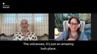Snippet from episode 61 coming Sunday, Nov. 30th! #Hawaii  #mushrooms #retreat
