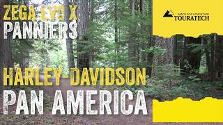 Touratech Zega EVO X Pannier System - Harley-Davidson Pan America
