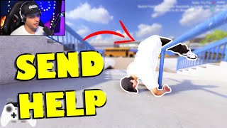 Milky is Literally ADDICTED to Skating Long Lines!!!
