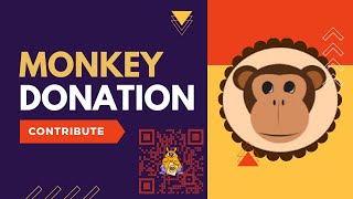Donation and charity AI monkey  #monkey #donation #monyet #ai #cute #viralvideo #fyp #charity
