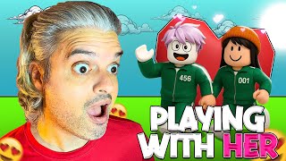 Playing Ink Games with My Girlfriend for the First Time in Roblox!