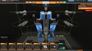 Robocraft - #187 Big Cat - Mega Mech Leg [1440p]