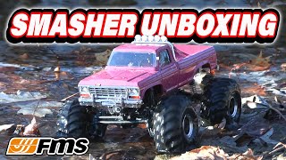 RC Monster truck | FMS Smasher V2 Unboxing and test