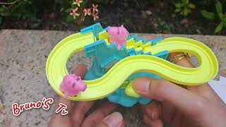 ASMR UNBOXING MINIATURE  PEPPAPIG TOYS