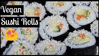 Sushi Rolls | Vegan/Plant-Based Recipes
