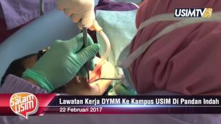 Salam USIM - Lawatan Kerja DYMM Tuanku Canselor Dan Tunku Pro Canselor ke Kampus USIM, Pandan Indah