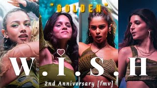 W.i.S.H.- 'GOLDEN' [FMV] | 2ND ANNIVERSARY SPECIAL FMV 🩶 @W.i.S.H.Official 