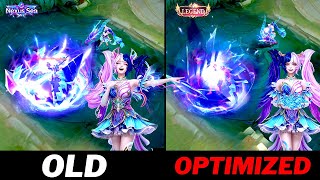 OPTIMIZED Layla Legend Nexus Sea : Skin Effects Comparison