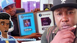 Kao Denero Reacts 👉 Khaligraph Jones Wins 11,000,000 For Best Songs/Album Streams On Boomplay.Funny