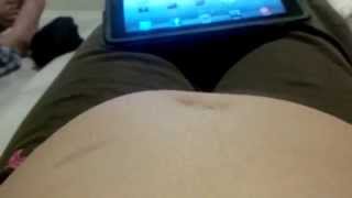 La bedaine qui bouge a 7 mois!