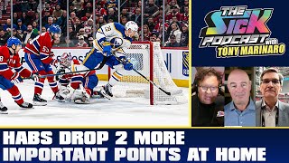 Habs Drop 2 More Important Points At Home | The Sick Podcast with Tony Marinaro January 22 2026
