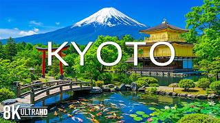 KYOTO 8K UHD 🇯🇵 Japan's Timeless Cultural Treasure | Relaxing Piano Music & Scenic Beauty