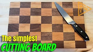 HOW TO MAKE AN EASY AND AFFORDABLE END-GRAIN CUTTING BOARD  | Super Simple Cutting Board with | 2021