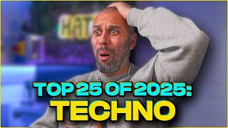 TOP 25 TECHNO BANGERS OF 2025!