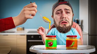 Trying ONLY Baby Food for 24 Hours