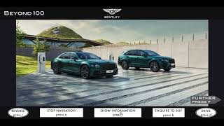 Video created from the twenty first century digital craftsmanship presentation of Bentley Beyond100.