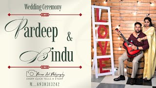 ⭕ WEDDING CEREMONY ⭕ PARDEEP 💞 BINDU ⭕ LIVE BY : PRINCE ART CHEEKA M...8930313242