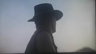 Mick Dundee makes a " telephone call ". Crocodile Dundee II (1988) clip