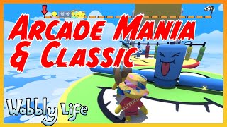 ARCADE-ACTION + SCHNEECHAOS im Winter UDPATE in Wobbly Life | LIVE