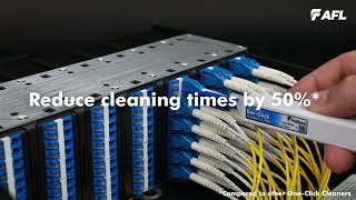 SPC AFL One Click Cleaner Pro   Reduce LC and SC cleaning times by 50%