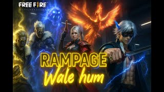 Rampage Wale Hum – Free Fire Song | Official Song | Masoom Aliya Gaming #freefire #song
