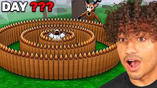 I Built The BIGGEST AFK Base in 99 Nights in the Forest!