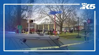 Police search for suspect in shooting that killed 2 near Rainier Beach High School