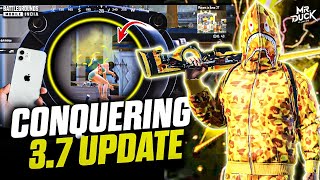 🔥 "Conquering 3.7 UPDATE Like a Pro! 😱 | Insane Clutch Moments  | BGMI/PUBG 🔥
