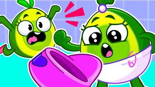 Baby Avocado Gets Her Potty Training 🚽 How Hard Can It Be? 🤭 | Potty Training by Penny Playtime