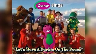 Barney sings "Let's Have A Barbie On The Beach" (AI Cover)