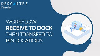 How to Receive to a Dock then Transfer to a Sublocation