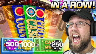 I HIT 3 GAMESHOWS IN A ROW ON CRAZY TIME (INSANE)