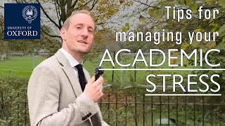 How to manage ACADEMIC STRESS | Tips from an Oxford Uni Tutor
