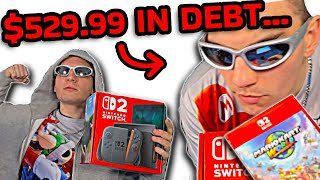 NINTENDO HATER unbox's his DAY ONE SWITCH 2 (hes broke)