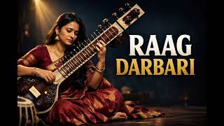Raag Darbari Kanada | Deep Night Indian Classical Sitar Meditation