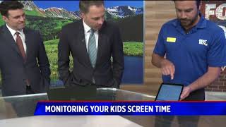 monitoring screen time