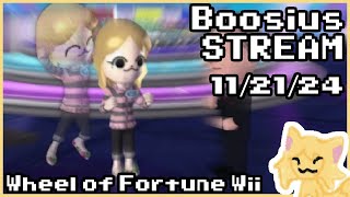 Boosius STREAM 11/21/24 (swag meal wins the Big Billion)
