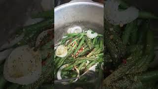 homemade string beans