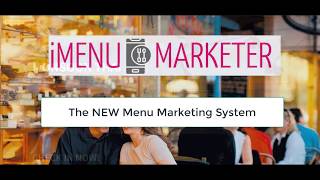 iMENU MARKETER - WHAT IS AN iMENU?